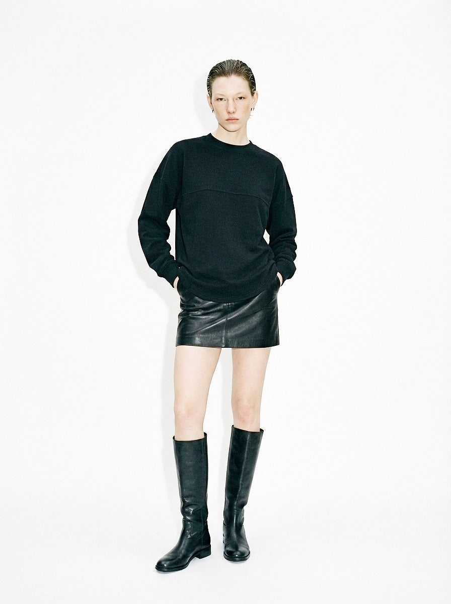 Habibi Long Sleeve Jersey in Black